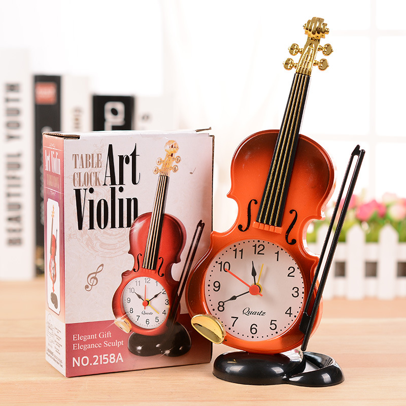Đồng Hồ Để Bàn Báo Thức Đàn Ghita Phong Cách Thời Trang Đồng Hồ Để Bàn Báo Thức Đàn Ghita Phong Cách Thời Trang