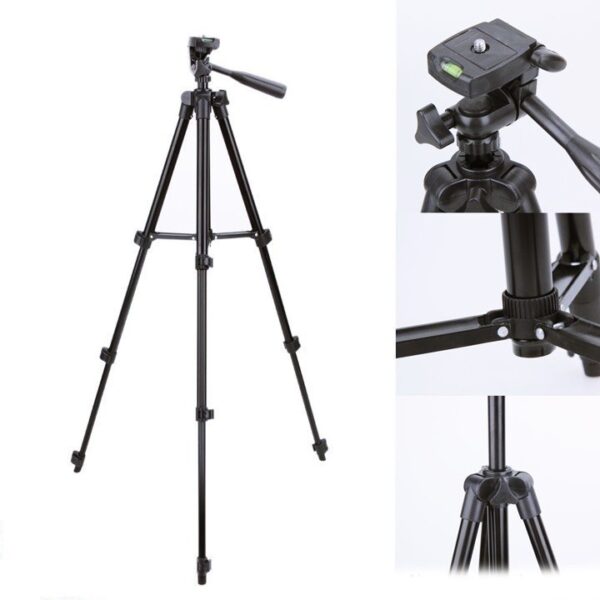 Giá Đỡ Chụp Hình Tripod 3 Chân 3120 Kèm Đầu Kẹp