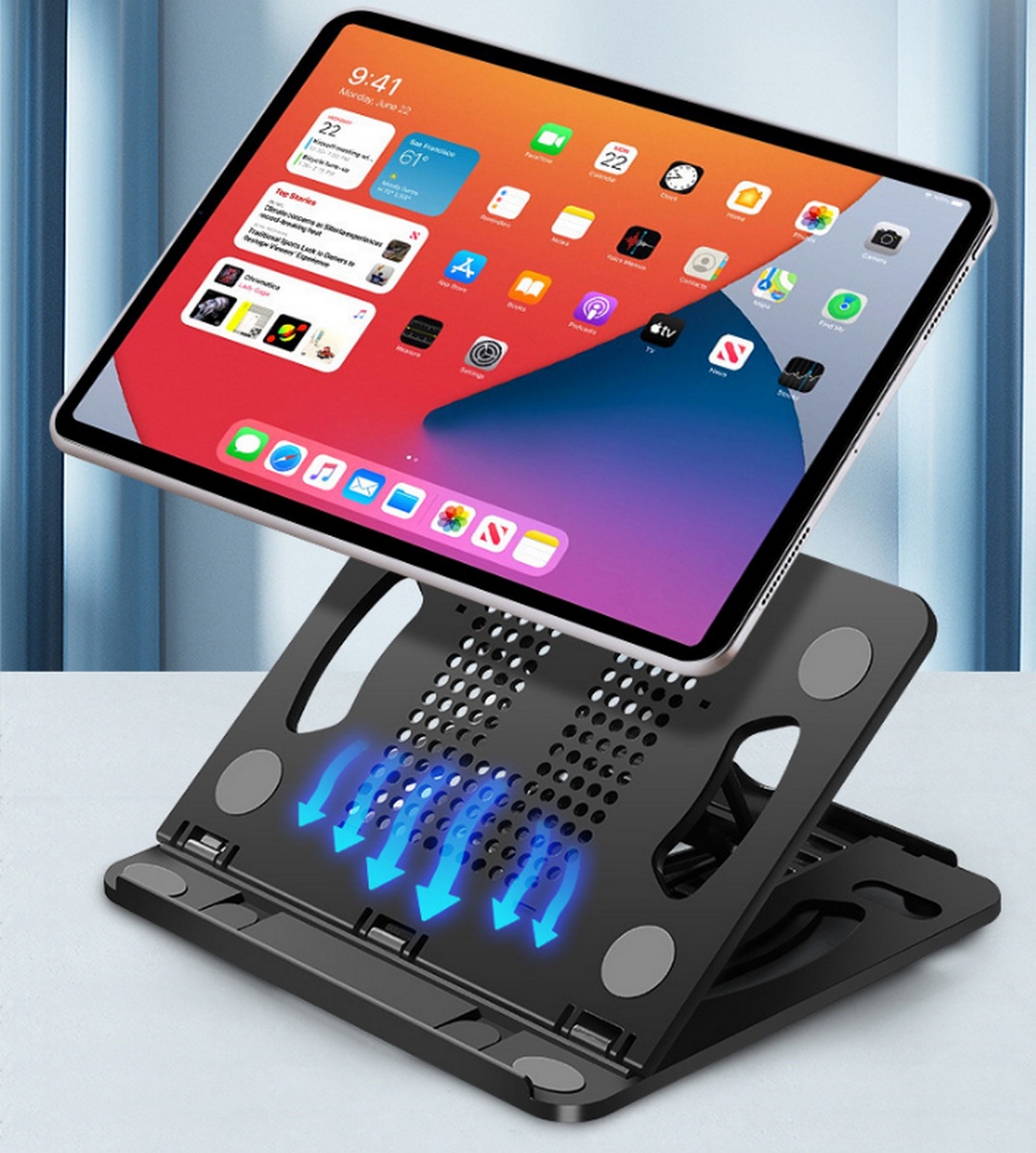 Giá Đỡ S6 Tản Nhiệt Cho Điện Thoại, Ipad, Máy Tính Bảng Siêu Đẹp