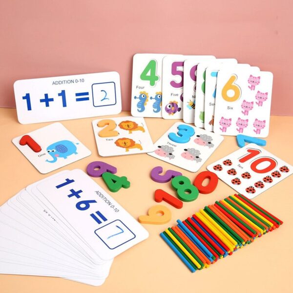 Hộp Học Toán Mathematics Cho Bé Giúp Bé Làm Quen Với Các Phép Tính & Con Số