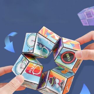 Khối Rubik Nam Châm Biến Thể Magic Cube Nhiều Màu Sắc