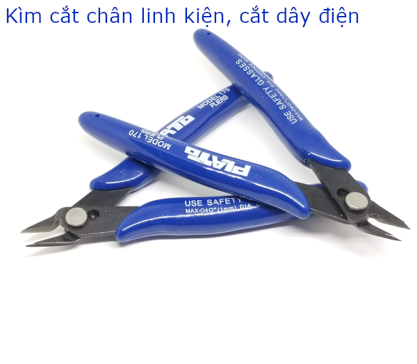 Kiềm Cắt Chân Linh Kiện PLATO170 Kiềm Cắt Chân Linh Kiện PLATO170