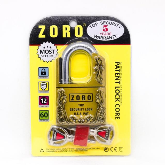 Ổ Khóa Zoro Bông Lúa Chống Cắt Ổ Khóa Zoro Bông Lúa Chống Cắt