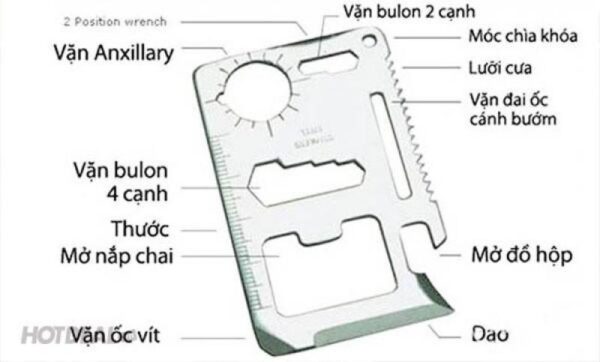 Tấm Thép Đa Năng 11 Chức Năng