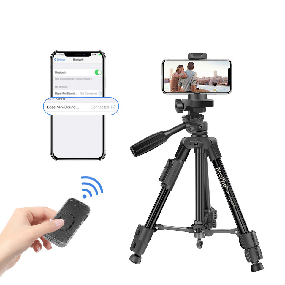 Giá Đỡ 3 Chân Neepho Tripod Np-3160S Kèm Remote Tiện Dụng