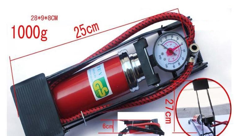 Dụng Cụ Bơm Hơi Dùng Chân High Pressure Tiện Lợi Chuyên Dùng Cho Xe Đạp, Xe Máy, Ô Tô Dụng Cụ Bơm Hơi Dùng Chân High Pressure Tiện Lợi Chuyên Dùng Cho Xe Đạp, Xe Máy, Ô Tô