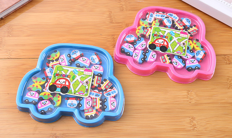 Bộ Gôm Tẩy Viết Chì Hình Thú Dễ Thương