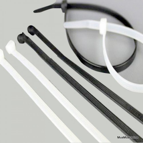 Bộ 100 Dây Rút Nhựa 15Cm Cao Cấp