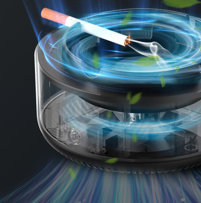 Gạt Tàn Không Khói Tự Dập Lửa As08 Tiện Dụng