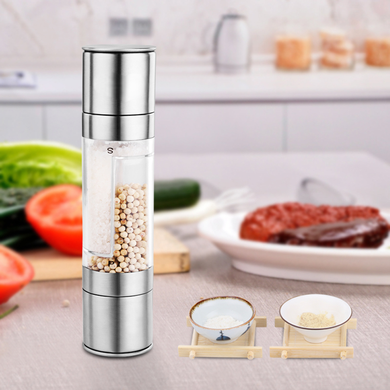 Dụng Cụ Xay Tiêu 2 Đầu Cho Gia Đình Bằng Tay