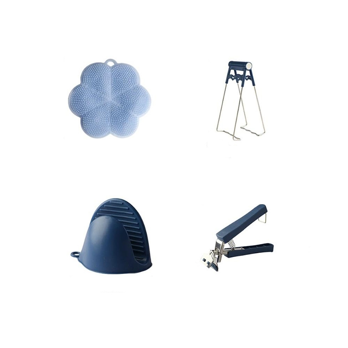 Bộ Dụng Cụ Gắp Nóng 4 Món Cho Nhà Bếp Tiện Dụng Bộ Dụng Cụ Gắp Nóng 4 Món Cho Nhà Bếp Tiện Dụng