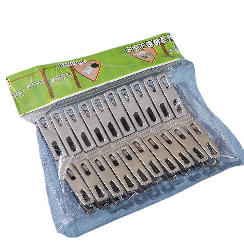 Combo 20 Kẹp Quần Áo Tất Vớ Tiện Dụng Cho Gia Đình