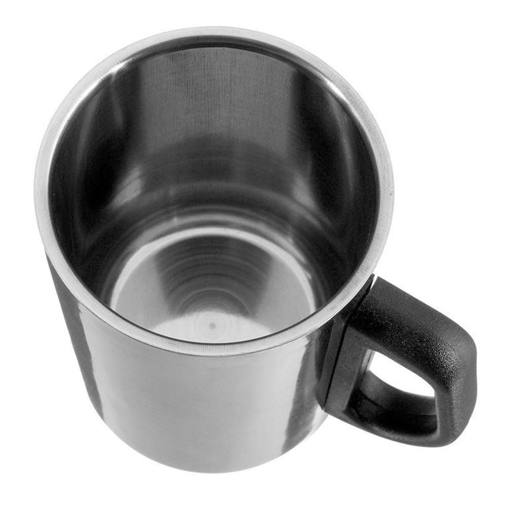 Cốc Trà 609: Cốc Pha Trà Giữ Nhiệt 2 Lớp Inox , Tay Cầm Bằng Nhựa Dung Tích 500Ml Có Nắp Đậy