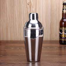 Bình Lắc Pha Chế Rượu Và Cocktail Bằng Inox Sáng Bóng 550 Cc