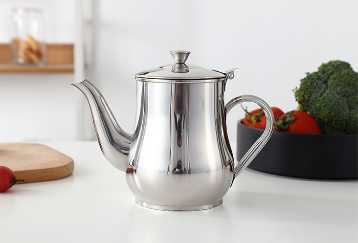 , Bình Trà Inox Cao Cấp Size 24 Dùng Cho Quán Cà Phê