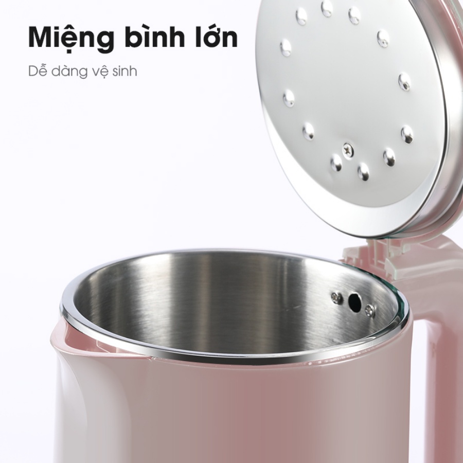 Ấm Đun Nước Siêu Tốc Công Suất Lớn 1500W Dung Tích 2.5L Hiệu Cuckoo