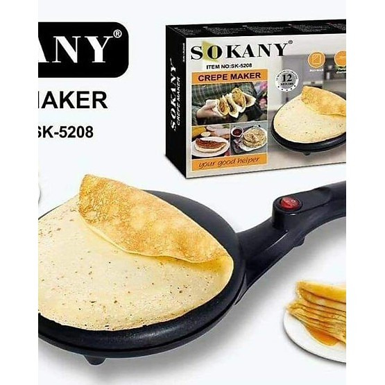 Máy Làm Bánh Crepe Sokany 5208 Máy Làm Bánh Crepe Sokany 5208