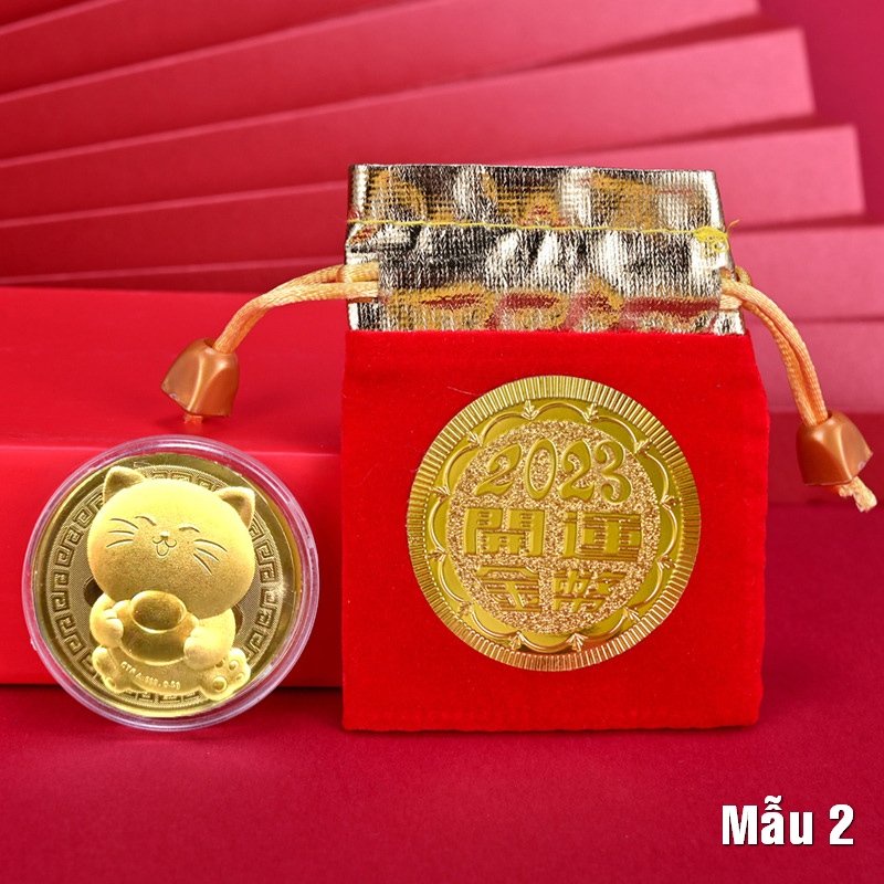 Đồng Xu Hình Mèo 2023