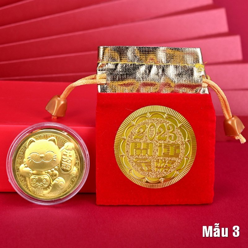 Đồng Xu Hình Mèo 2023