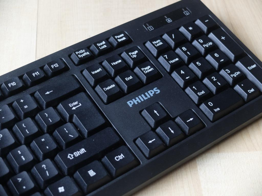 Bàn Phím Có Dây Philips K234 Cho Văn Phòng Cao Cấp