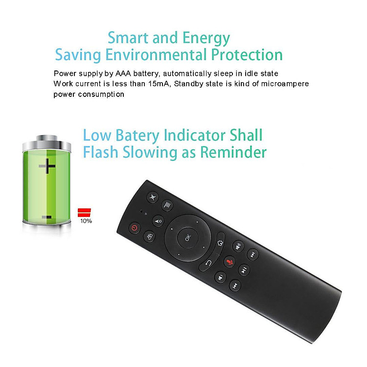 Chuột Bay G20S Tìm Kiếm Giọng Nói 1 Chạm 1 Nút Học Lệnh