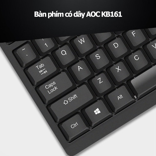 Bàn Phím Máy Tính Văn Phòng Có Dây Aoc Kb161 Cao Cấp