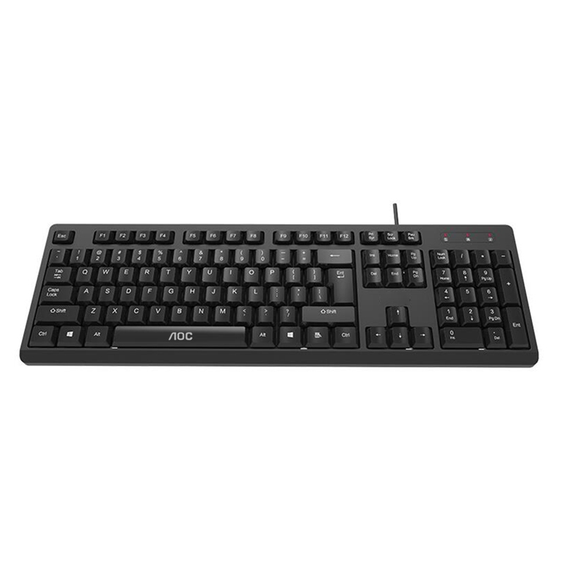 Bàn Phím Máy Tính Văn Phòng Có Dây Aoc Kb161 Cao Cấp