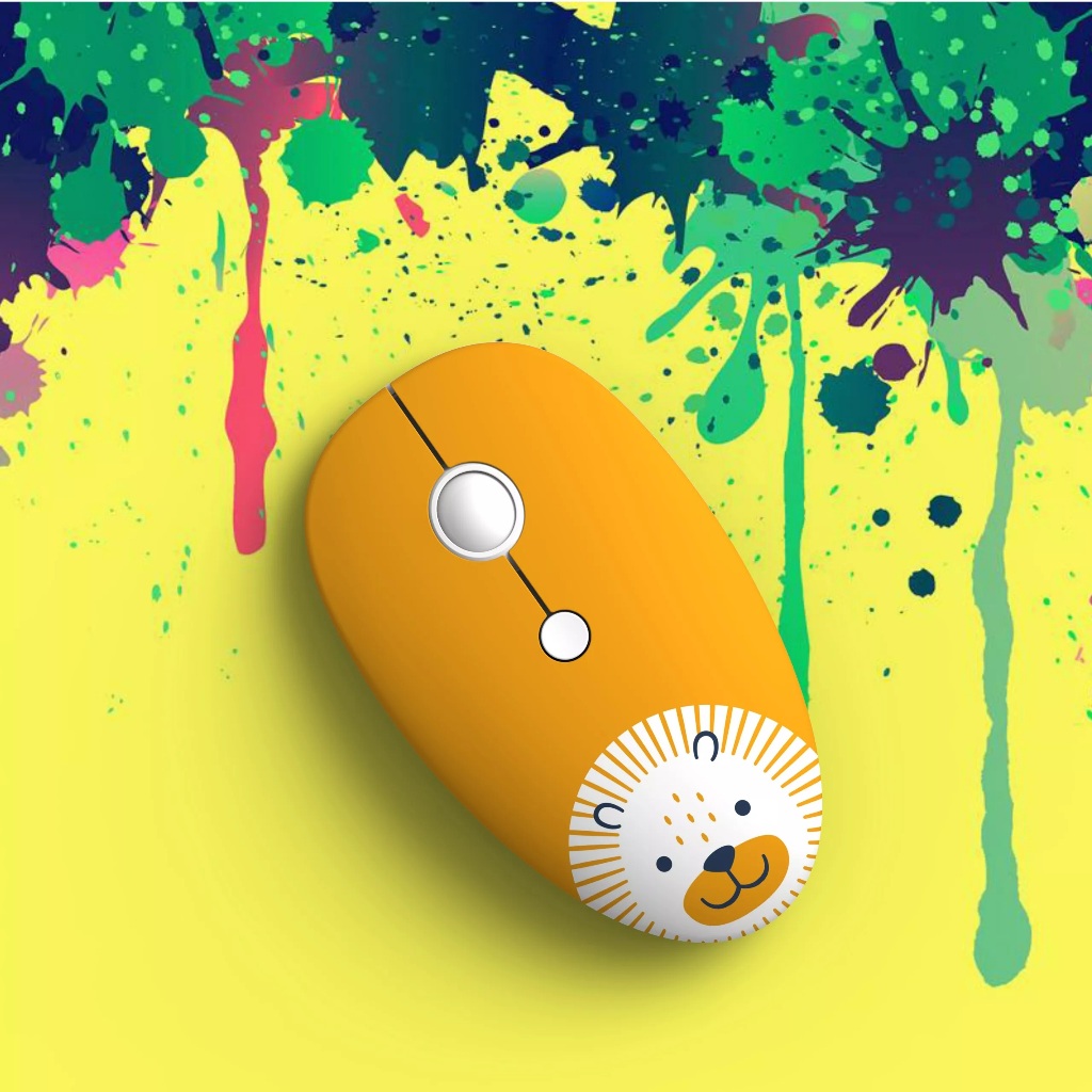 Chuột Không Dây Fv-T200 Hình Thú Đẹp Mắt Dễ Thương