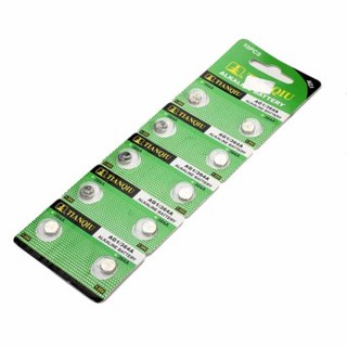 Pin AG1 Xài Cho Đồng Hồ Đeo Tay (Vỉ 10 Viên)