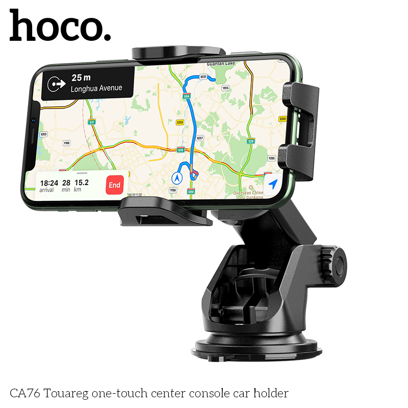 Gía Đỡ Điện Thoại Trên Ô Tô Hoco Ca76 Cao Cấp