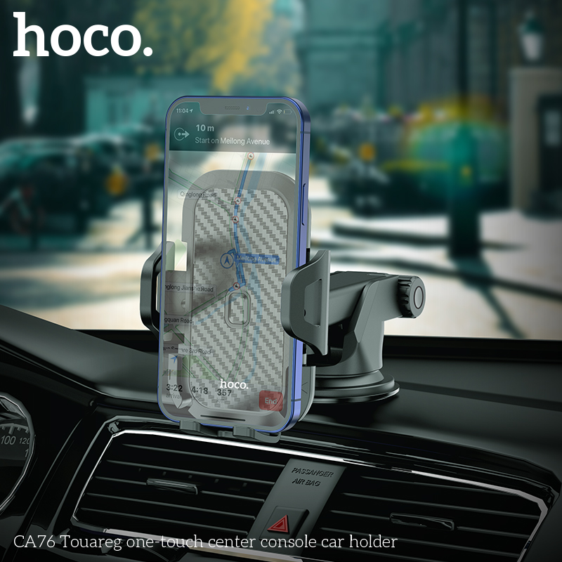 Gía Đỡ Điện Thoại Trên Ô Tô Hoco Ca76 Cao Cấp