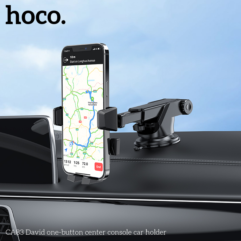 Gía Đỡ Điện Thoại Trên Ô Tô Hoco Ca83 Cao Cấp