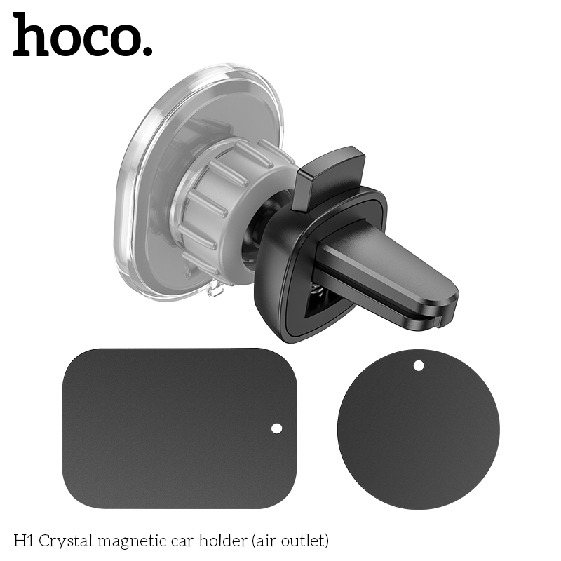 Giá Đỡ Ô Tô Nam Châm H1 Crystal Gắn Cửa Thoát Khí