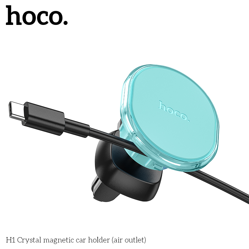 Giá Đỡ Ô Tô Nam Châm H1 Crystal Gắn Cửa Thoát Khí