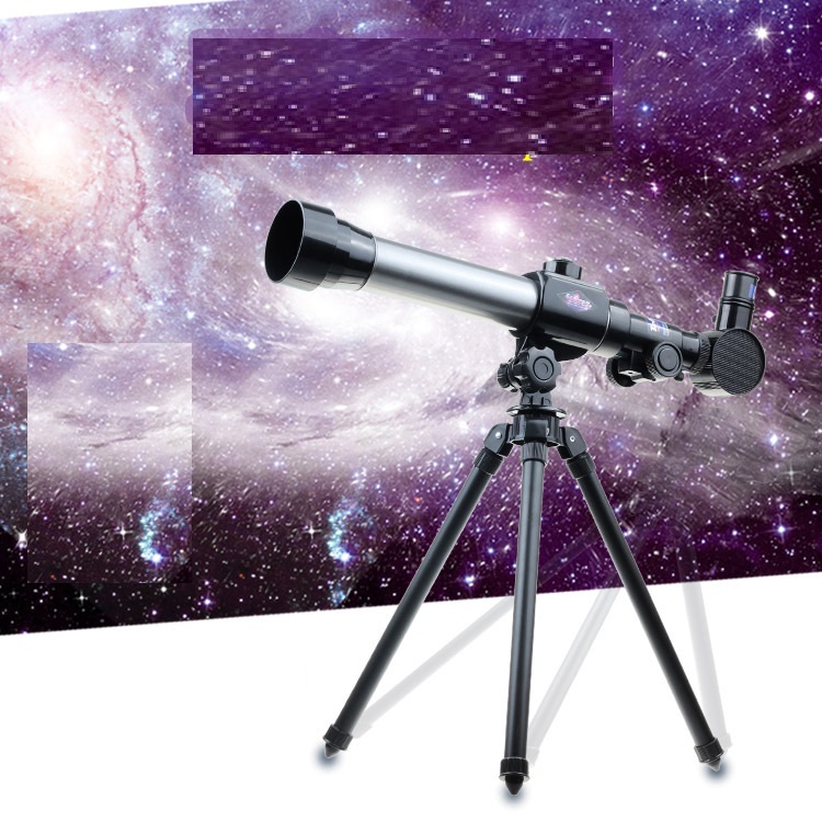 Ống Nhòm Thiên Văn Khúc Xạ Telescope 40X Kèm Thị Kính Và La Bàn