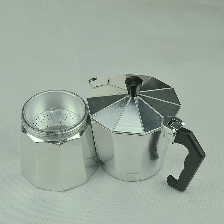 Bình Pha Cafe Moka 6 Cup 300Ml Hợp Kim Nhôm Giữ Nhiệt Tốt Kiểu Ý