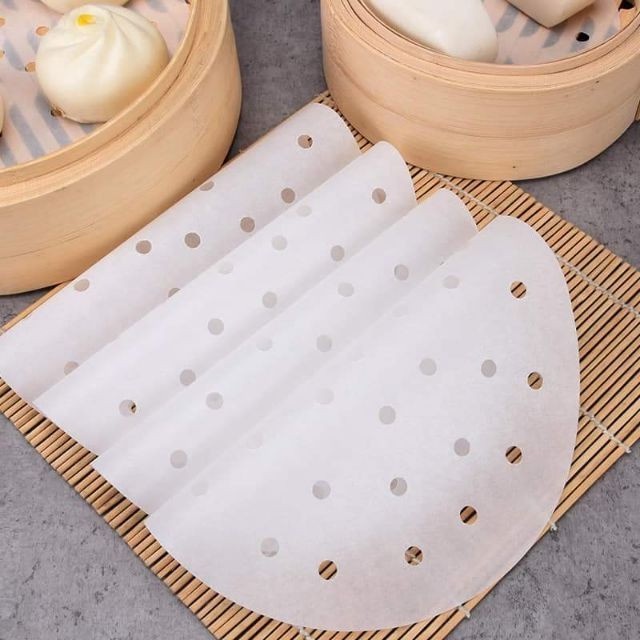 Set 100 Tờ Giấy Nến Tròn 21.5Cm