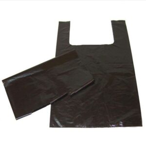 1Kg Túi Nilon (Size 60cm Đựng 20KG) Đen Bóng Dẻo Dai Có Quai Sách -,S06
