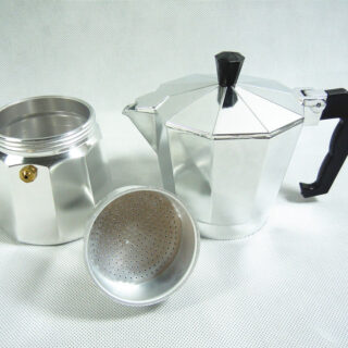 Ấm Pha Cafe Moka Chuyên Nghiệp 50Ml Hợp Kim Nhôm Giữ Nhiệt Tốt Kiểu Ý