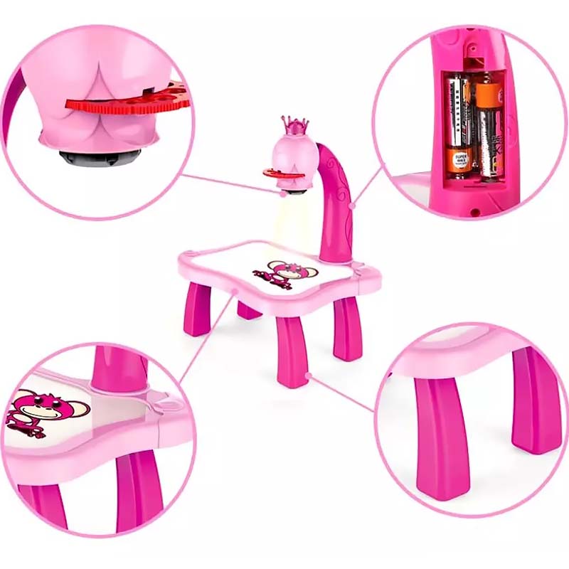 Bộ Bàn Máy Chiếu Tập Vẽ Cho Bé