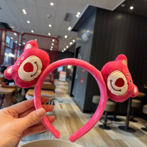 Băng Đô Cái Tóc Hình Gấu Dâu Dễ Thương Thời Trang