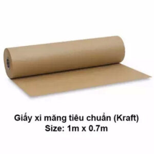 Bộ 10 Tờ Giấy Xi Măng, Giấy Kraft 1m X 0.7m Đóng Hàng Tiện Lợi