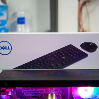 Combo Bộ Bàn Phím Và Chuột Không Dây Dell KM-816 Thời Trang