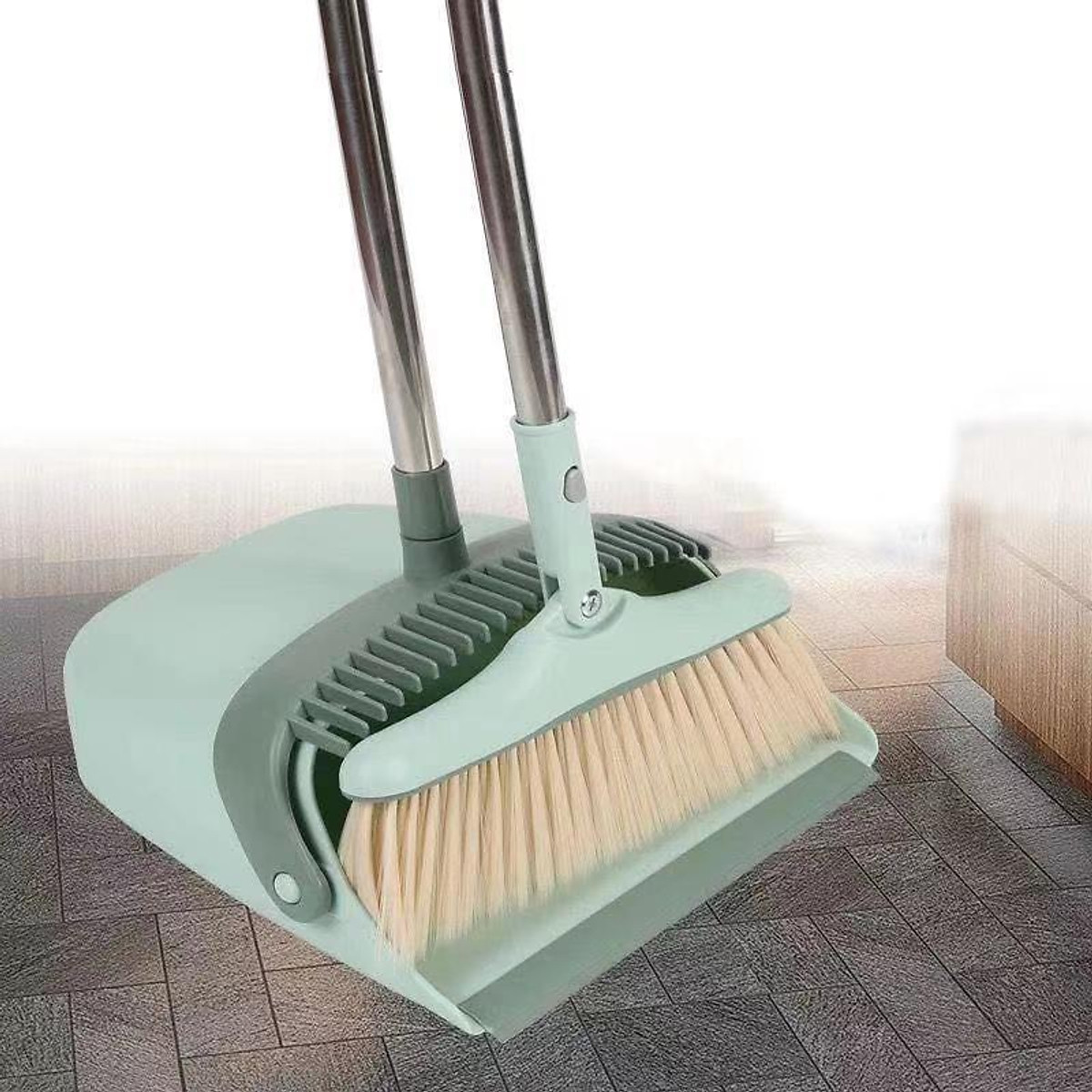 Bộ Chổi Kèm Hốt Rác ,cây Chổi 2In1 Có Gạt Nước Bộ Chổi Kèm Hốt Rác ,cây Chổi 2In1 Có Gạt Nước
