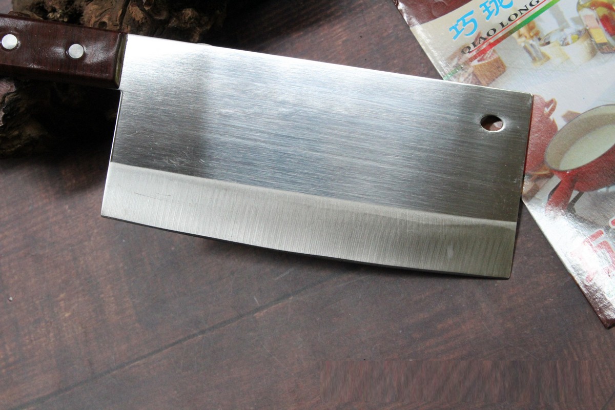 Dao Chặt Xương, Gà Rán Cho Nhà Bếp Khâu Inox Cán Đẹp Dao Chặt Xương, Gà Rán Cho Nhà Bếp Khâu Inox Cán Đẹp