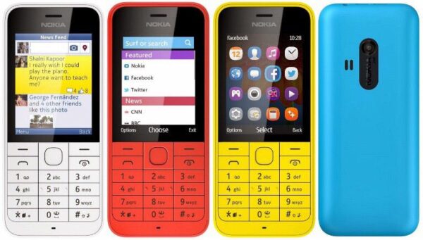 Điện Thoại Nokia 220 2 Sim, Kèm Pin 5C Và Sạc MicroUSB