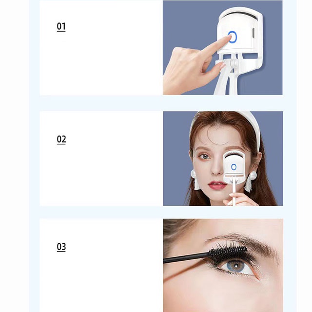 Dụng Cụ Bấm Mi Mắt Kèm Sạc Usb Tiện Dụng Dụng Cụ Bấm Mi Mắt Kèm Sạc Usb Tiện Dụng