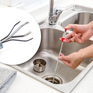 Dụng Cụ Thông Tắc Cống Gắp Rác Tiện Lợi Dài 60cm