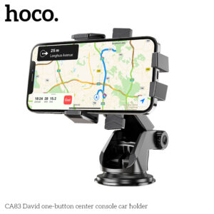 Giá Đỡ Điện Thoại Trên Xe Hơi Hoco CA83 Đế Hít Chắc Chắn Xoay 360 Độ