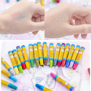 Hộp 24 Cây Bút Màu Sáp So Cute An Toàn Cho Bé